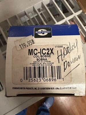 Harley Davidson High Output Twin Cam Ignition Coil Blue Streak MC-1C2X New￼ - Image 1 of 4