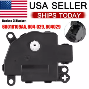 HVAC Air Blend Door Actuator For 2012-2017 Jeep Wrangler Patriot Compass 604-029 - Picture 1 of 12