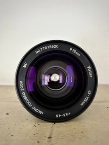 VIVITAR 28-105mm F 3.5-4.5 Macro Focusing Zoom MC Lens For Canon - Picture 1 of 6