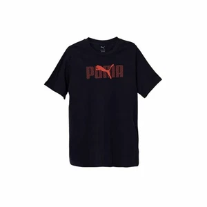 T shirt à manches courtes Enfant Puma Essentials Logo Lab B Blue marine - Imagen 1 de 4