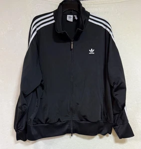 Adidas Women's 4X Track Jacket Zip - 3 Stripes Black & White Firebird - Bild 1 von 10