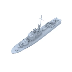 SSMODEL 1/72 Military Model Kit Soviet Pr.1204 Border Patrol Boat Water Line - Picture 1 of 3