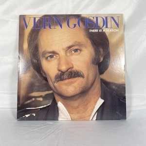 Vern Gosdin Vinyl Record There Is A Season Country LP 1984 Compleat Albu - Foto 1 di 6
