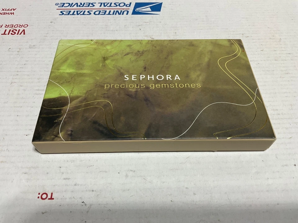 SEPHORA Precious Gemstones Eyeshadow Palette Jade - 7 SHADES - open box
