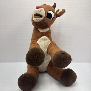 Rudolph The Red Nose Reindeer Plush Stuffed Animal 2008 Island of Misfit Toys - Picture 1 of 8