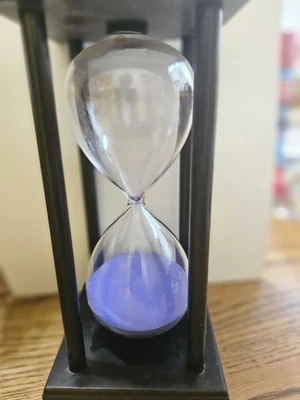 Reloj de arena I Hour Timer arena púrpura Foto 1 de 3