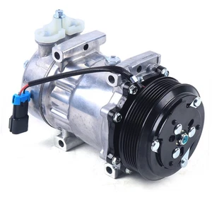 AC Compressor for Peterbilt & Kenworth 1980 - 2010 Fits Models 200 Thru 300 Ser - Imagen 1 de 12