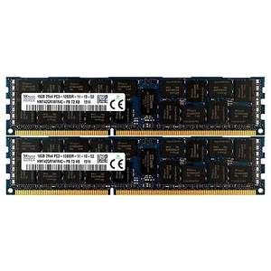 PC3-12800 2x16GB DELL POWEREDGE T410 T610 R610 R710 R715 R810 R720xd Memory Ram - Picture 1 of 1
