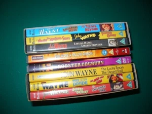 14 x John Wayne Western Films DVD's Rooster Cogburn, She Wore A..., Lucky Texan - Picture 1 of 11