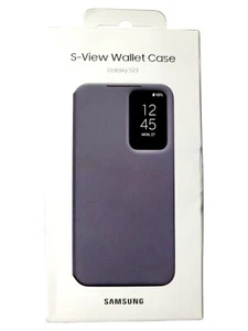 Samsung S-View Wallet Case schwarz - Samsung Galaxy S23+ - Bild 1 von 3