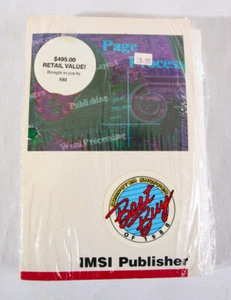 IMSI Publisher, NOS, 5.25" Floppy, 1988 - Picture 1 of 3