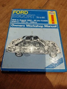 Ford Escort 75 to August 1980 Haynes Manual - Picture 1 of 14