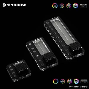 Barrow Acrylic Distro Plate For PC Cooler System Case Combo DDC Pump 120/240/360 - Picture 1 of 19