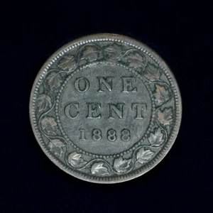 CANADA VICTORIA LARGE CENT - 1888 ++ SHARP GRADE!! ++ [167-07] - Picture 1 of 2