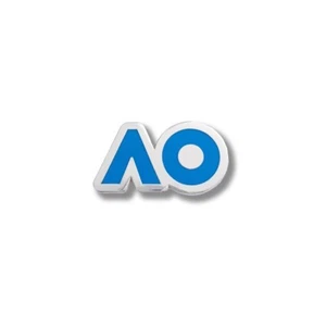 333650 AUSTRALIAN OPEN 2024 AO TENNIS METAL SILVER BLUE LOGO LAPEL PIN BADGE - Picture 1 of 1