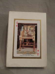 Collectible Suvenir Playing Cards of Egypt 1 deck plastic coated made in Spain - Picture 1 of 12