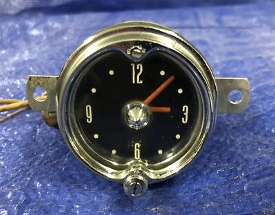 1954 Mercury Dash Clock Made By Borg Warner - 6v - OEM - Image 1 of 4