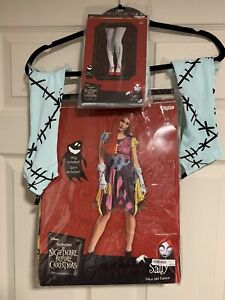 Sally Costume Adult The Nightmare Before Christmas Halloween Fancy Dress Large