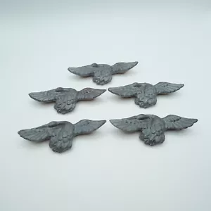 Chopsticks rest 5set Japanese pottery Crane Auspicious Made in Japan Washoku - Foto 1 di 8