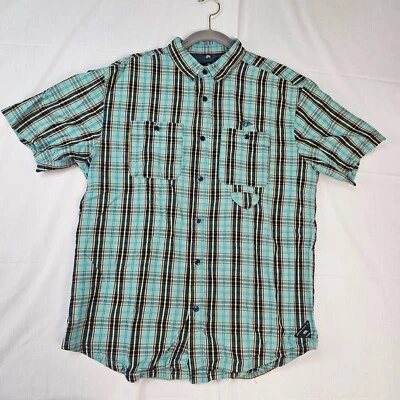 10 Deep Shirt Men's Extra Large Short Sleeve Button Down 100% Cotton - Image 1 of 4