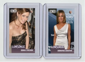 Jennifer Aniston rare MH Lonsdale #'d x/3 Tobacco card no. 378 - Picture 1 of 1