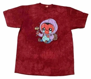 GuzFurbished T-Shirt KID GRIMM the Crying Heart rote Krawatte Dye The Mountain Größe XL - Bild 1 von 5