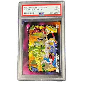 1992 Marvel Universe Atlantis Attacks #191 Impel Mint PSA 9 - Bild 1 von 4