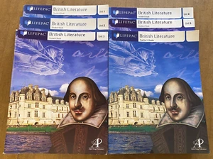 Alpha Omega LIFEPAC Complete Elective British Literature Teacher + Workbooks 1-5 - Picture 1 of 16