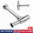 Basin Sink Water Trap Waste Water Seal G1-1/4" Zinc Alloy Pipe Outlet Bathroom