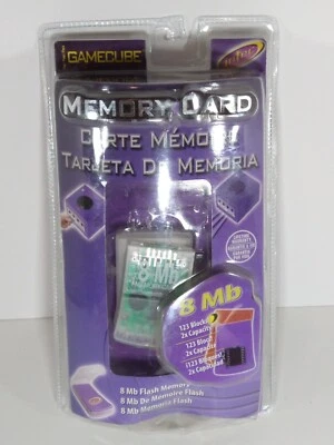 Nintendo Game Cube 8MB High Capacity Storage Memory Card SEALED  moderate wear . - Image 1 of 4