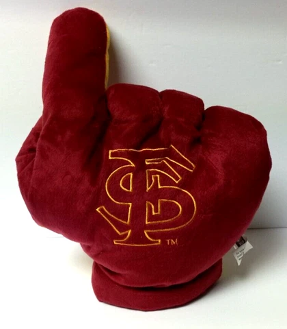FSU Florida State Seminoles Plush Number 1 One Finger Glove by Toy Factory Cover