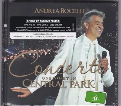 Andrea Bocelli - Concerto One Night In Central Park - CD (Brand New Sealed) - Image 1 of 2