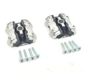 JAGUAR XK8 XKR X100 96-06 FRONT SUBFRAME REAR VEE MOUNT BUSHES CRADLE SUPPORT - Picture 1 of 7