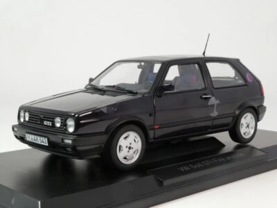 Norev Volkswagen Golf GTi Fire & Ice Purple Metallic 1991 1/18 188558 - Immagine 1 di 3
