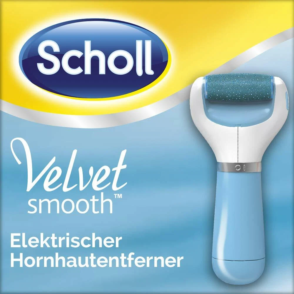 Scholl Velvet Soft Ersatzrollen – Mit Kristall-Diamant Extra Peeling Für Weiche Füße