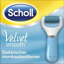 Scholl Velvet Smooth elektrischer Hornhautentferner inkl. Ersatzrolle blau
