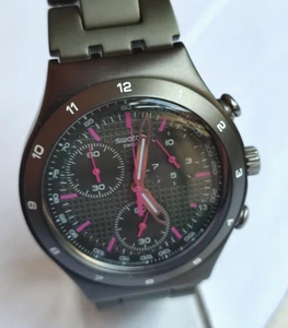 SWATCH+IRONY CHRONO+YCM4002AG GREEN COAT+ALU+NEU/NEW - Bild 1 von 2