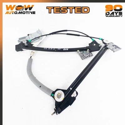 04-09 CADILLAC XLR REGULADOR DE VENTANA ELÉCTRICA DELANTERO DERECHO MONTAJE MOTOR OEM Foto 1 de 4