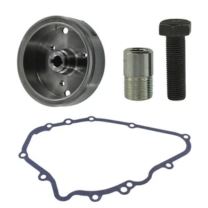 Flywheel + Puller + Gasket For Kawasaki 500 VN Vulcan Ninja 454 LTD 1985-1996 - Picture 1 of 9