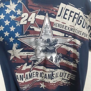 Jeff Gordon T-Shirt AOP An American Salute Military Nascar 2015 Erwachsene Herren XL - Bild 1 von 8