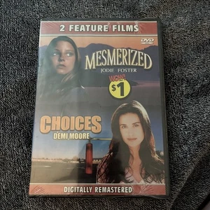 2 Feature Films Mesmerized Jodie Foster & Choices Demi Moore DVD New - Picture 1 of 2
