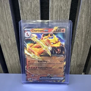 Charizard ex 006/165 - ENGLISH Scarlet & Violet 151 Pokemon Card - M/NM - Bild 1 von 3