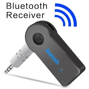2-in-1 Bluetooth 5.0 Empfänger Sender 3,5mm AUX Adapter für Auto Audio & Kopf - Bild 1 von 8