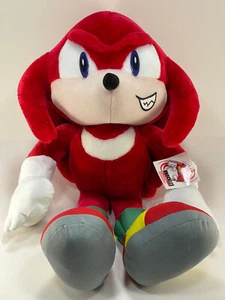 Sonic Hedgehog SEGA Knuckles the Echidna Toy Network 2003 Large 19" Plush NWT - Picture 1 of 12