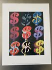Andy Warhol $9  (1982) Pop Art Poster Print * Authorized * Nine Dollar Signs