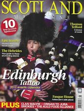 Scotland Magazine Edinburgh Tattoo Epic Travels Hebrides Thomas Telford 2012