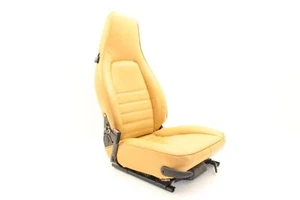 83-91 Porsche 944 Driver Left Front Brown Leather Seat *See Pictures* - Picture 1 of 12