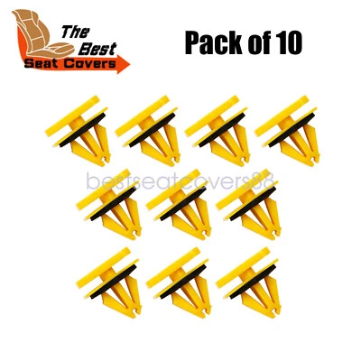 Rocker Panel Molding Retainer Clip Yellow For 2021-2022 GMC Yukon 11612122 - Image 1 of 4