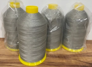 Amann Strongbond Bonded Nylon Thread B-69 T-70, 4ea/10.5oz. yds 2430 Mist Grey - Picture 1 of 7