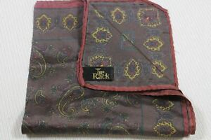 TIE RACK silk pocket handkerchief made in Italy